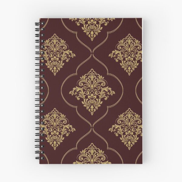 Aperçu de l'œuvre Motif de tapis rouge foncé et or Royalty créée et vendue par astrunb5.