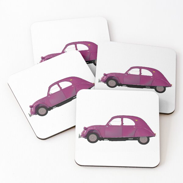 Item preview, 2CV deux chevaux pink version designed and sold by PeterADesign.