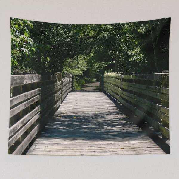 Item preview, Footbridge Leading Into the Forest designed and sold by KsbAesthetics.