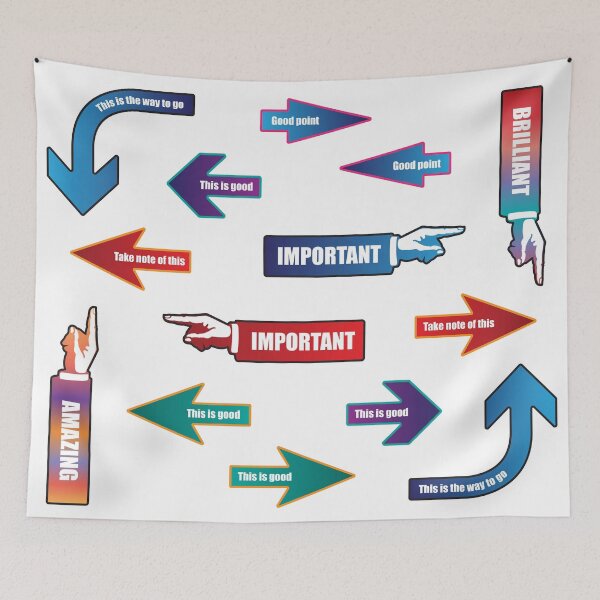 Item preview, Arrow pack with positive tags designed and sold by Inc-Solutions.