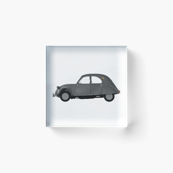 Item preview, 2CV deux chevaux grey version designed and sold by PeterADesign.