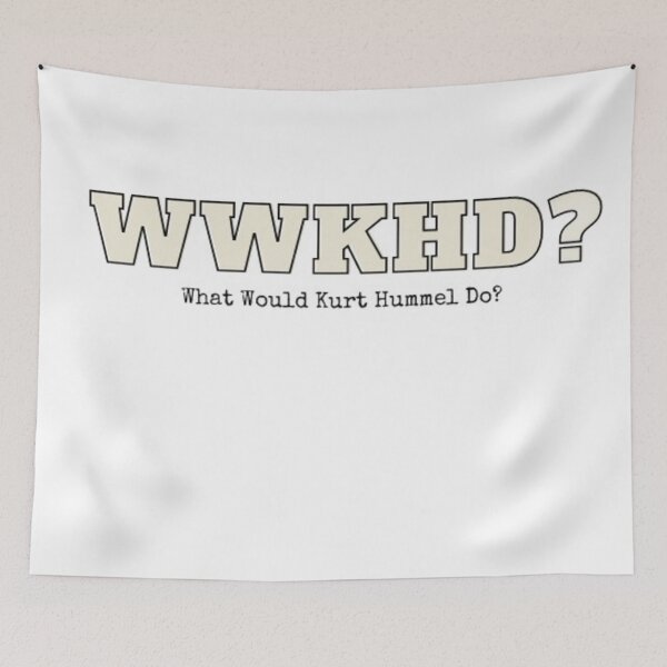 Item preview, What Would Kurt Hummel Do? designed and sold by BabyCupcakes.