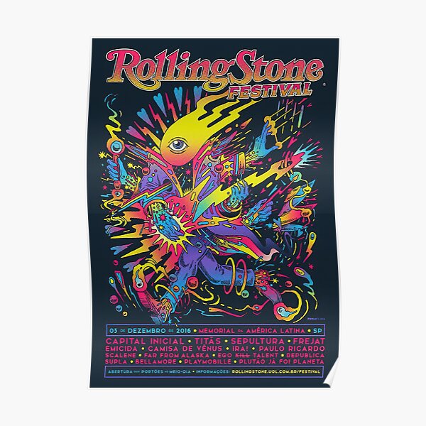 2016 ROLLING STONE FESTIVAL Poster
