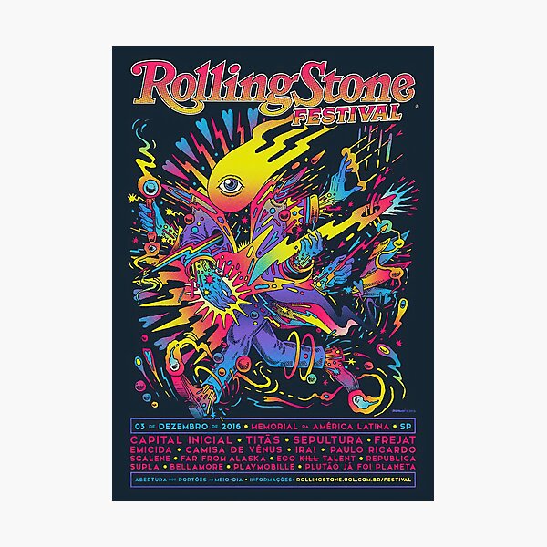 2016 ROLLING STONE FESTIVAL Fotodruck