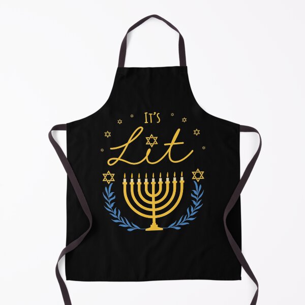 Artikelvorschau, Es ist beleuchtet, lasst uns beleuchtet werden, lustiger Hannukah-Jude, Trending Lit Phrase. Urlaub entworfen und verkauft von ibeargifts.