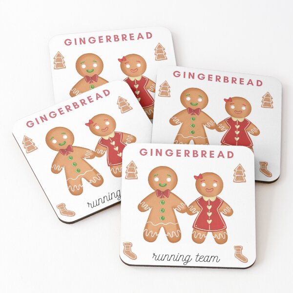 Item preview, Gingerbread running team designed and sold by MDclothingshop.