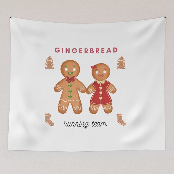 Item preview, Gingerbread running team designed and sold by MDclothingshop.