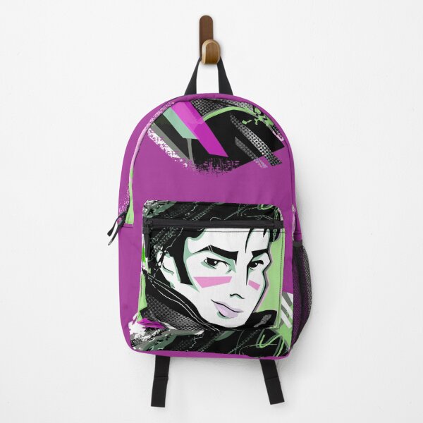 Item preview, retro 80s boy - (purple background) designed and sold by eeveemac.