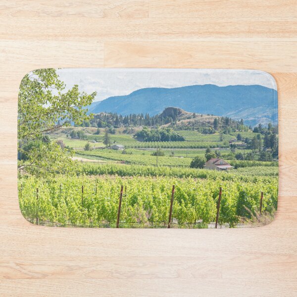 Item preview, Summertime View of Naramata Bench Vineyards - Okanagan Valley designed and sold by Amy Mitchell.