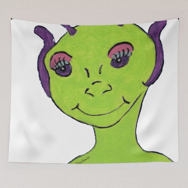 Item preview, Rosley the Space Visitor designed and sold by ClaireDecker.