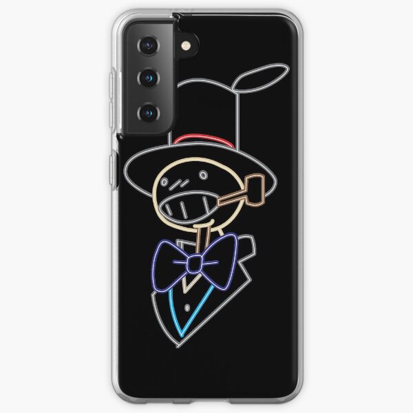tête de navet au néon Coque souple Samsung Galaxy