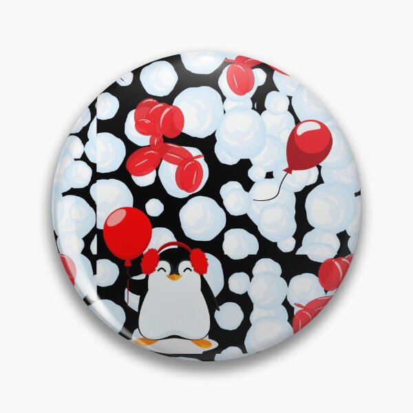 Item preview, Balloons, Snowballs And A Penguin designed and sold by Mamalia.