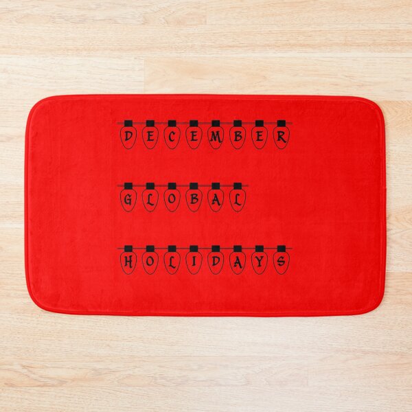 Item preview, December Global Holidays Red designed and sold by DamaliePierre.
