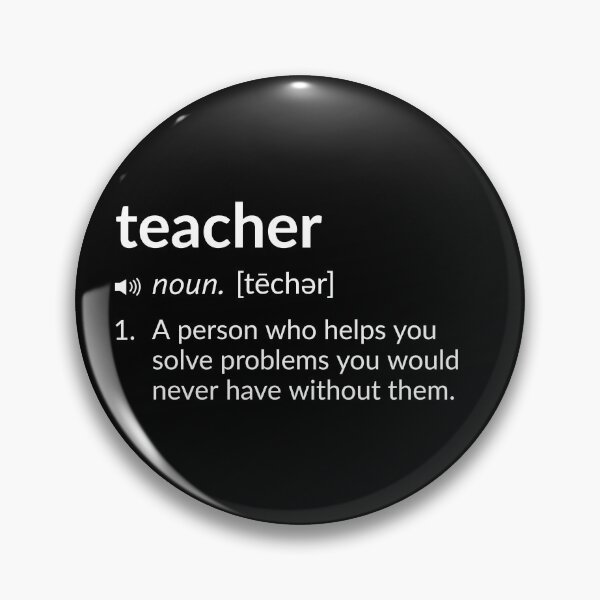 Item preview, Funny Definition: Teacher designed and sold by T-ShirtGuy.
