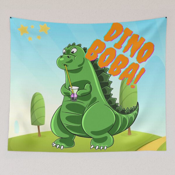 Item preview, Da Cute Giant Dino Boba designed and sold by Kadeda.
