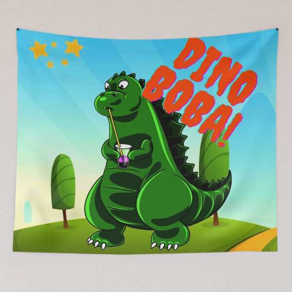 Item preview, Da Cute Giant Dino Boba Shade designed and sold by Kadeda.