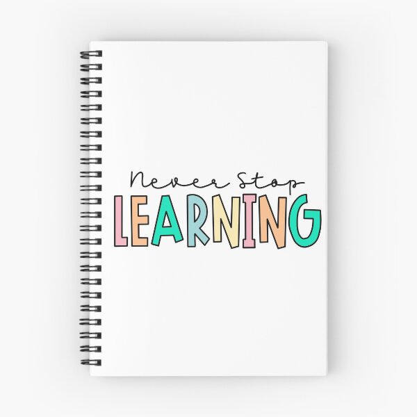 Item preview, Never Stop Learning designed and sold by aliciawilson.