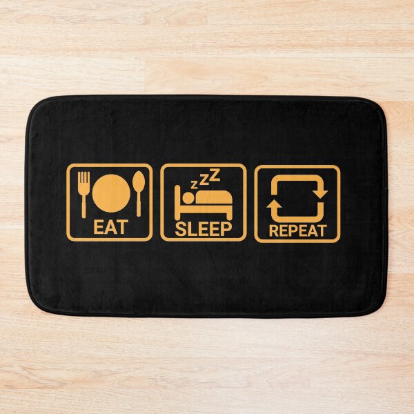 Item preview, eat sleep repeat designed and sold by s-arta.