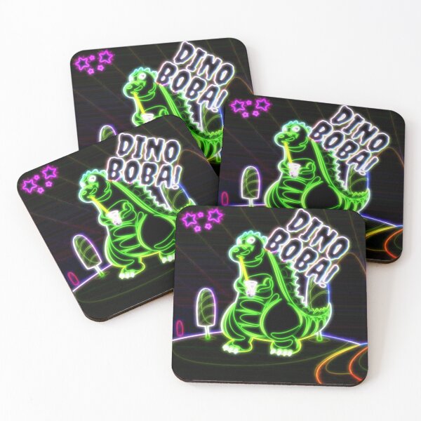 Item preview, Da Cute Giant Dino Boba Neon designed and sold by Kadeda.