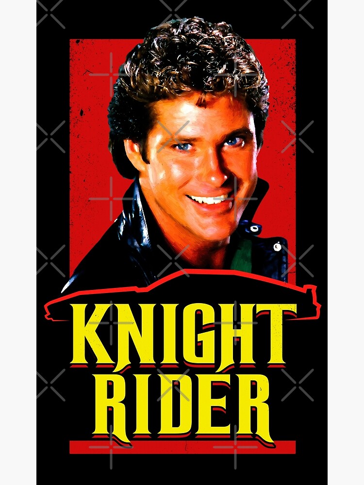 "Knight Rider - KITT" Poster for Sale by Black---Rainbow | Redbubble