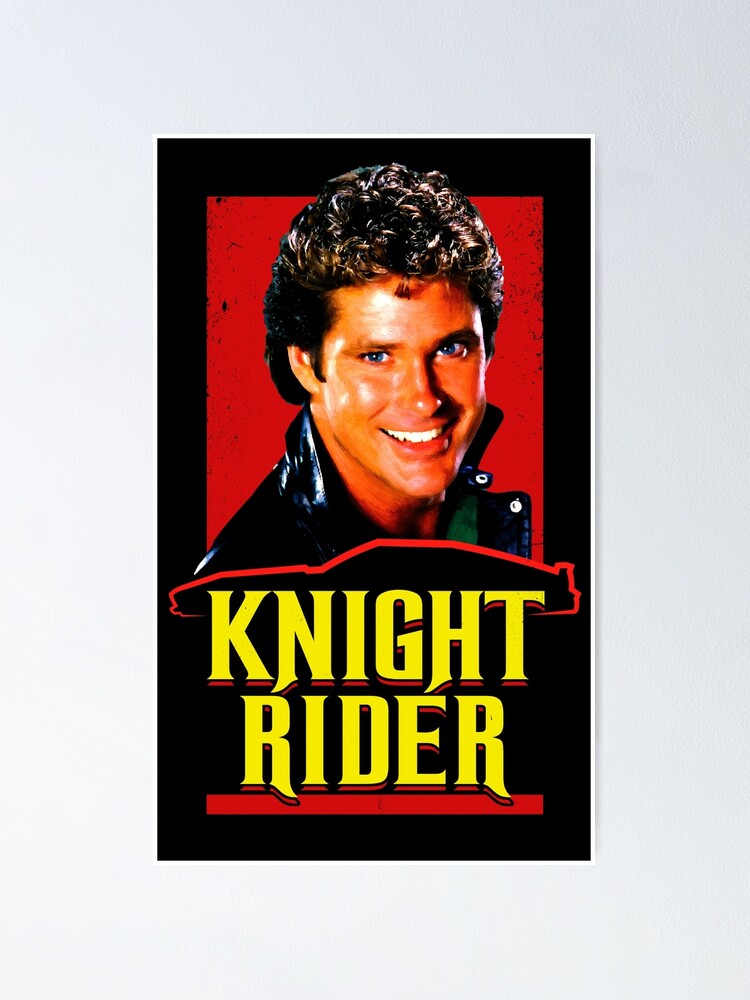 "Knight Rider - KITT" Poster for Sale by Black---Rainbow | Redbubble