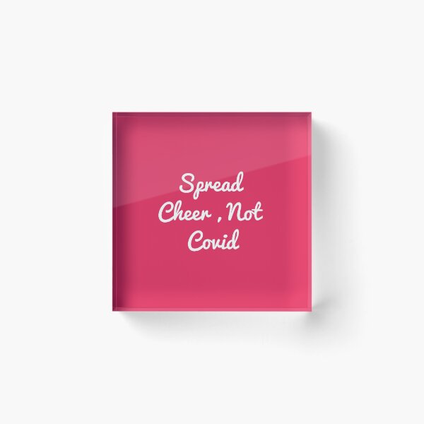 Item preview, Spread Cheer Not Covid designed and sold by Euc lid.