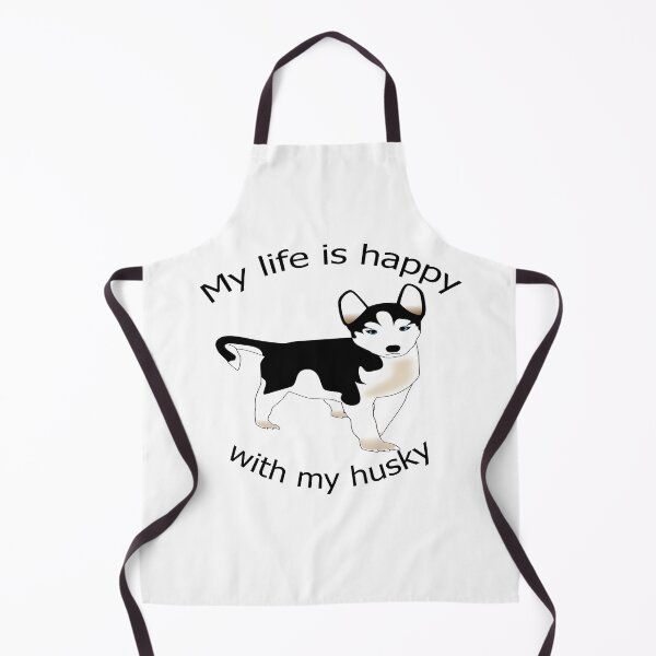 Item preview, My life is happy with my husky designed and sold by merchfun2.