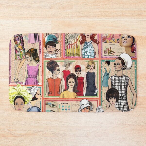 Item preview, Collage de moda de los 60 designed and sold by HeritageScrap.