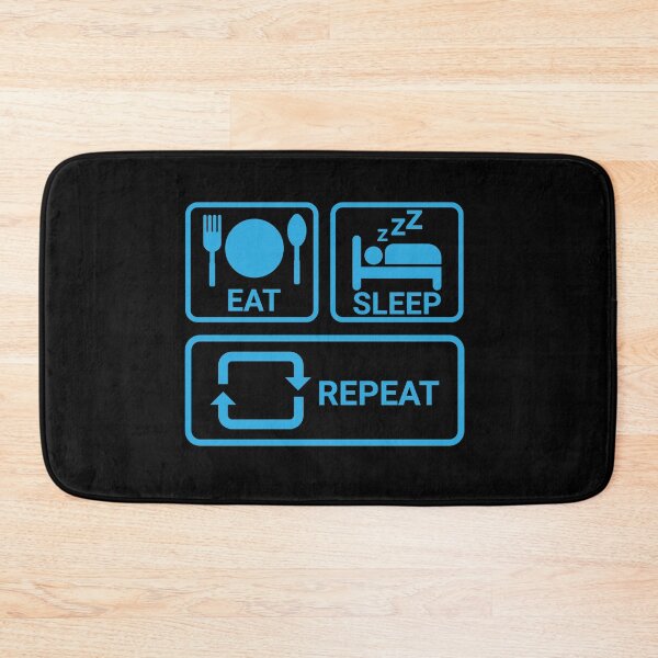 Item preview, eat sleep repeat designed and sold by s-arta.