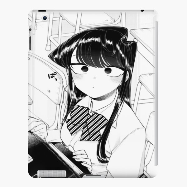 komi san can't communicate manga komi cat blush! iPad Case & Skin for Sale  by mushopea