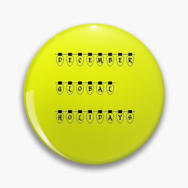 Item preview, December Global Holidays Yellow designed and sold by DamaliePierre.