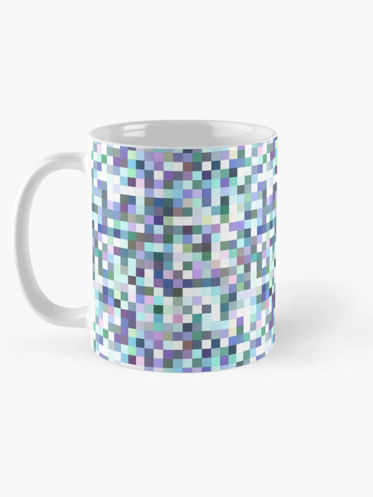 Thumbnail 5 of 6, Coffee Mug, Color Pixels Pattern designed and sold by simpleones.