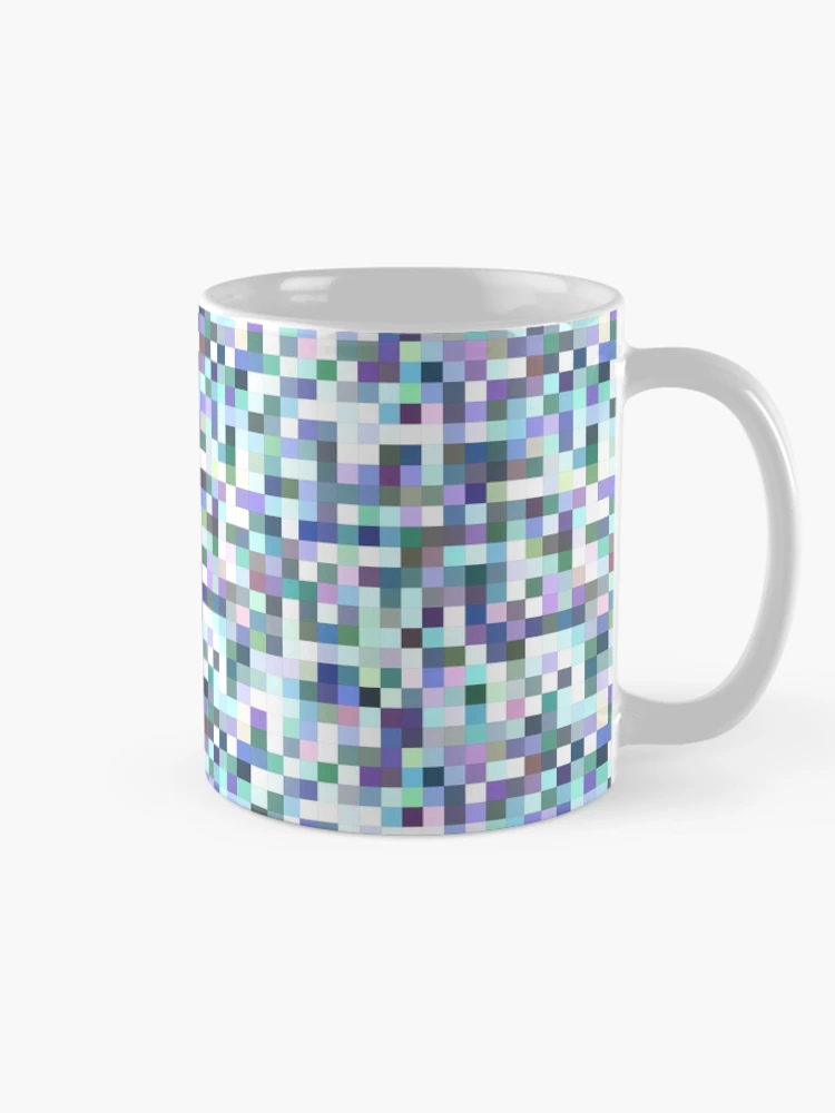 Thumbnail 3 of 6, Coffee Mug, Color Pixels Pattern designed and sold by simpleones.