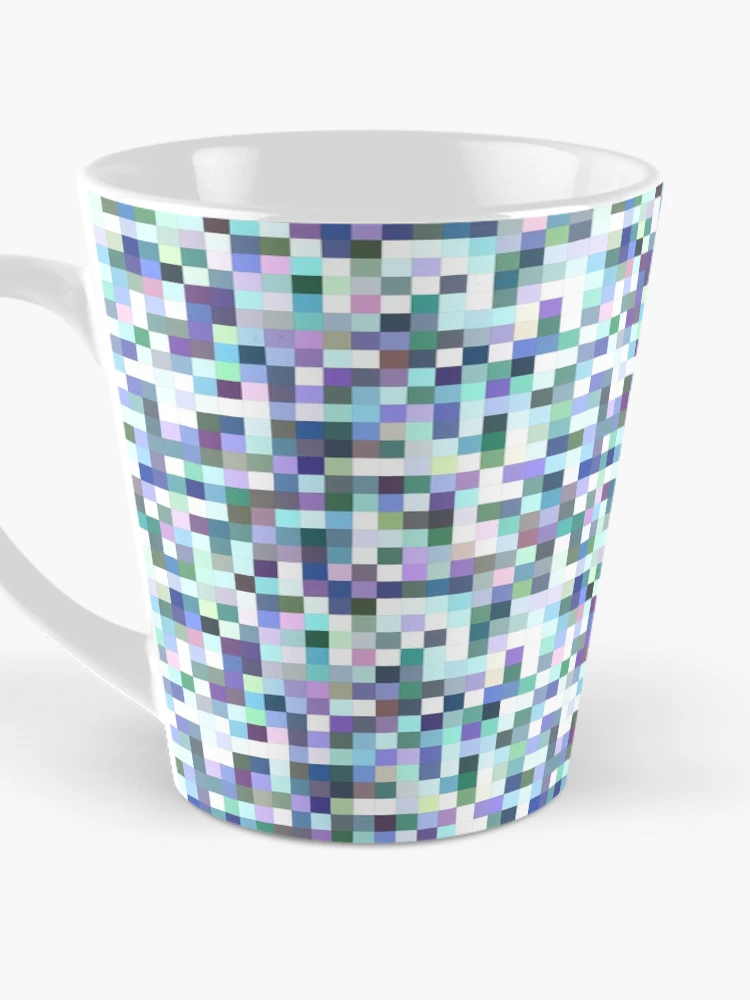 Thumbnail 3 of 4, Coffee Mug, Color Pixels Pattern designed and sold by simpleones.