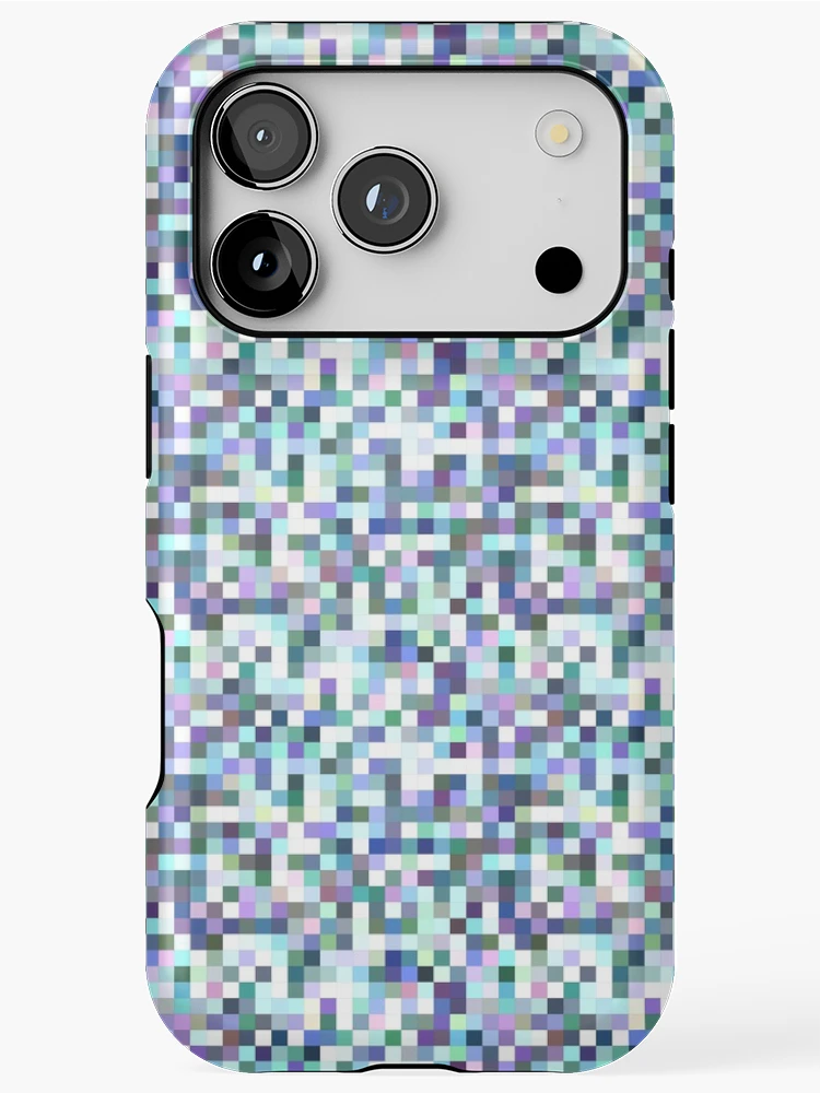 Thumbnail 1 of 4, iPhone Case, Color Pixels Pattern designed and sold by simpleones.