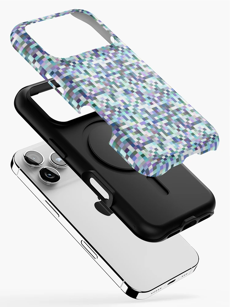 Thumbnail 2 of 4, iPhone Case, Color Pixels Pattern designed and sold by simpleones.
