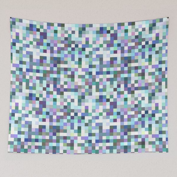 Item preview, Color Pixels Pattern designed and sold by simpleones.