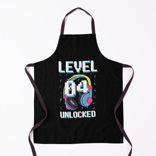 Item preview, Level 04 Unlocked Gaming Birthday Shirt With Age designed and sold by Sutra-Lotus-Co.
