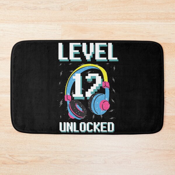 Item preview, Level 12 Unlocked Gaming Birthday Shirt With Age designed and sold by Sutra-Lotus-Co.