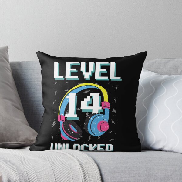 Item preview, Level 14 Unlocked Gaming Birthday Shirt With Age designed and sold by Sutra-Lotus-Co.