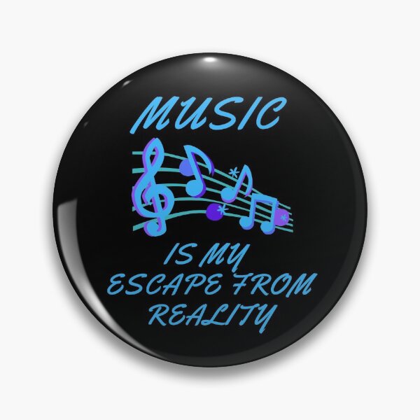 Item preview, Music is my escape from reality  designed and sold by cute105.