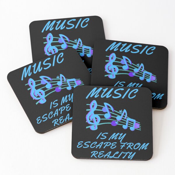 Item preview, Music is my escape from reality  designed and sold by cute105.