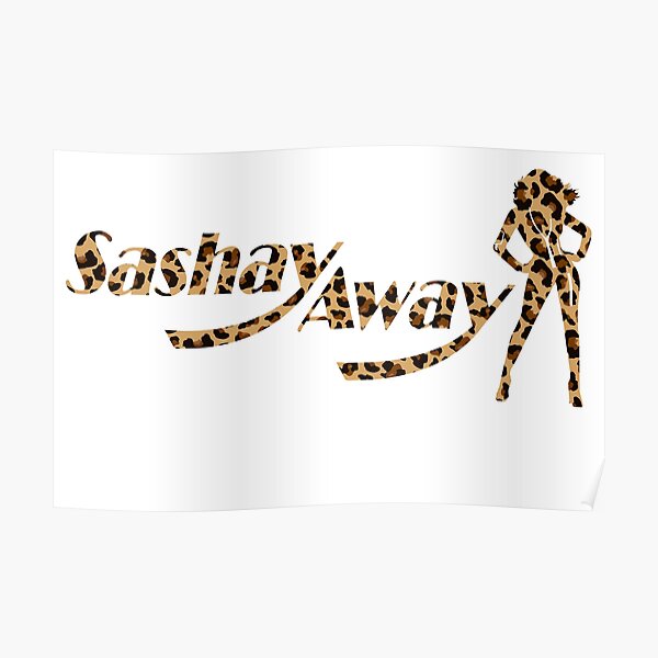 "Sashay Away Drag Race Queen Leopard Print RuPaul's Silhouette