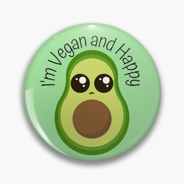Item preview, I'm Vegan and Happy designed and sold by Checivinicius.