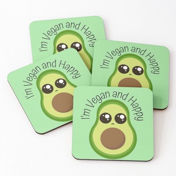 Item preview, I'm Vegan and Happy designed and sold by Checivinicius.