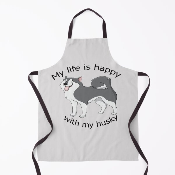 Item preview, My life is happy with my husky designed and sold by merchfun2.
