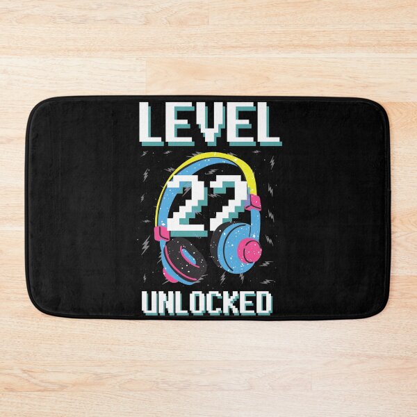 Item preview, Level 22 Unlocked Gaming Birthday Shirt With Age designed and sold by Sutra-Lotus-Co.