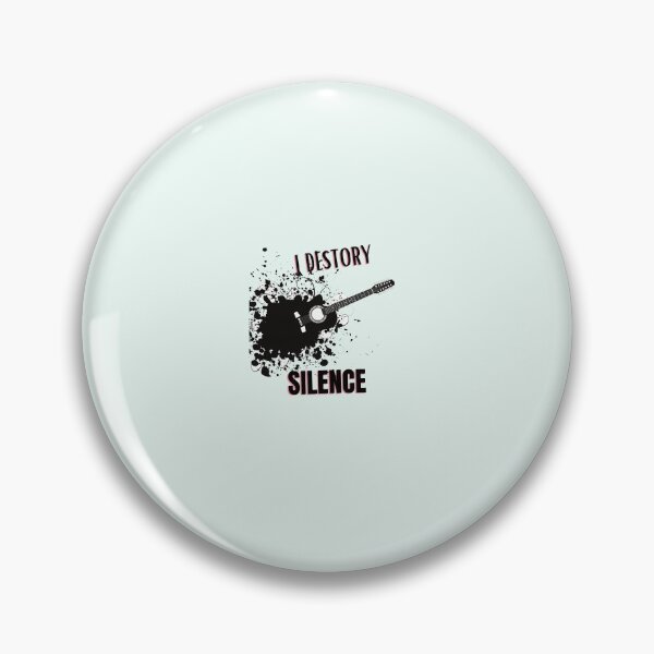 Item preview, I Destroy Silence Guitars Guitarist  designed and sold by Dioryy.