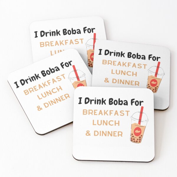 Item preview, Funny I Drink Boba For Breakfast Lunch and Dinner  designed and sold by shopsimply.