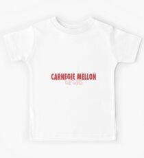 Camiseta para niños Universidad de Carnegie mellon